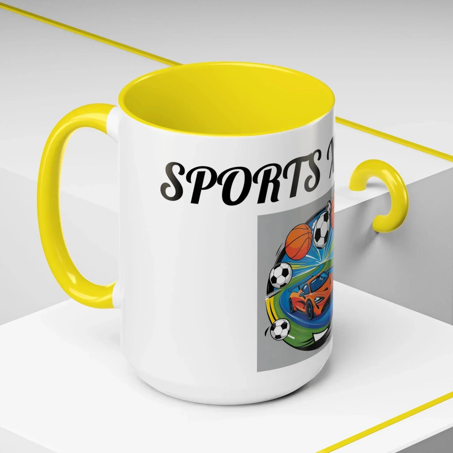 Sports Theme Mug - Perfect for Athletes and Sports Enthusiasts - RizQ Life