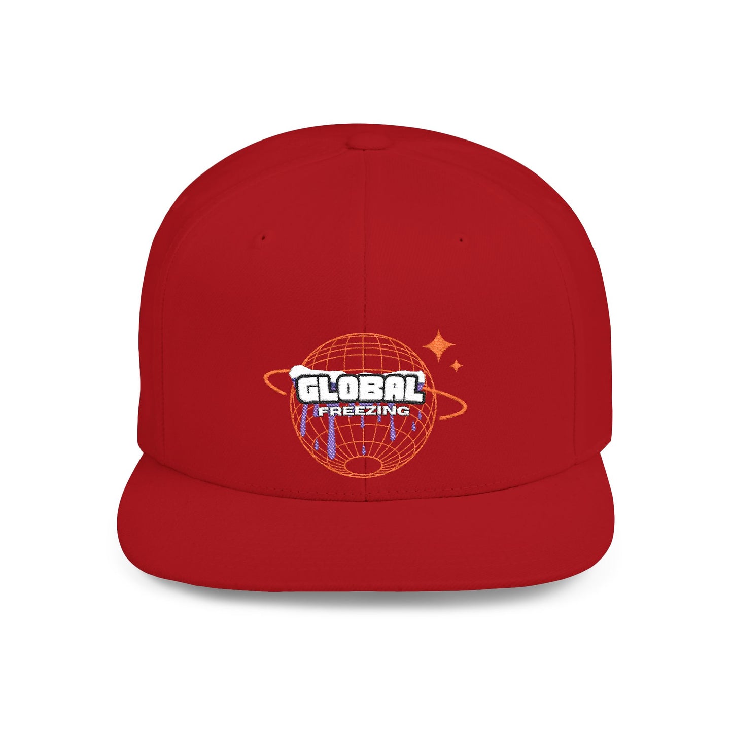 Global Snapback Cap – stylish adjustable six-panel hat for men & women. Breathable, embroidered, and perfect for gifting or casual wear.