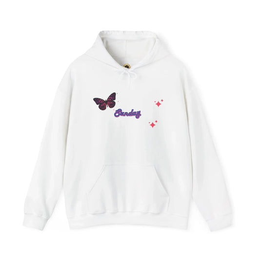 Butterfly Sunday Hoodie Sweatshirt For Women's - RizQ Life