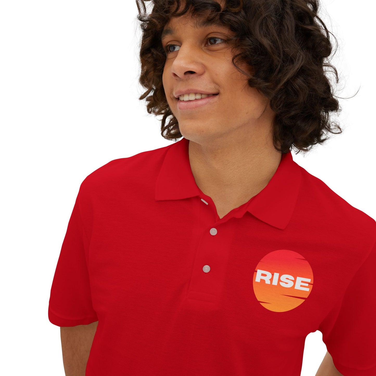 Piqué Polo Shirt - RISE Men's Classic Comfort for Everyday Style