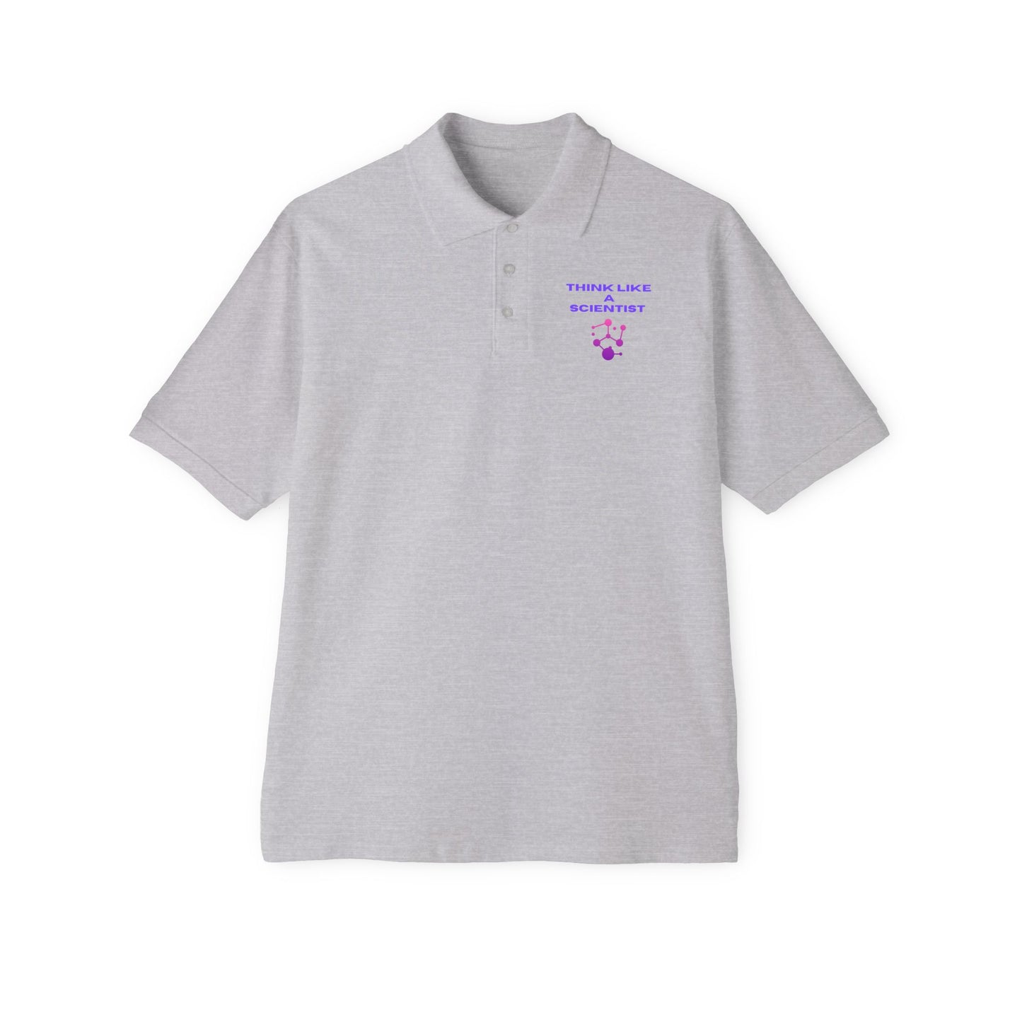 Scientist Polo Shirt - Smart Casual Tee for Science Enthusiasts