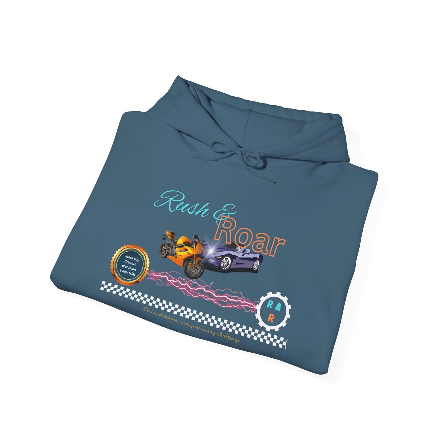 Vintage Car Hoodie - Cool and Cozy Unisex Sweatshirt for Road Trips