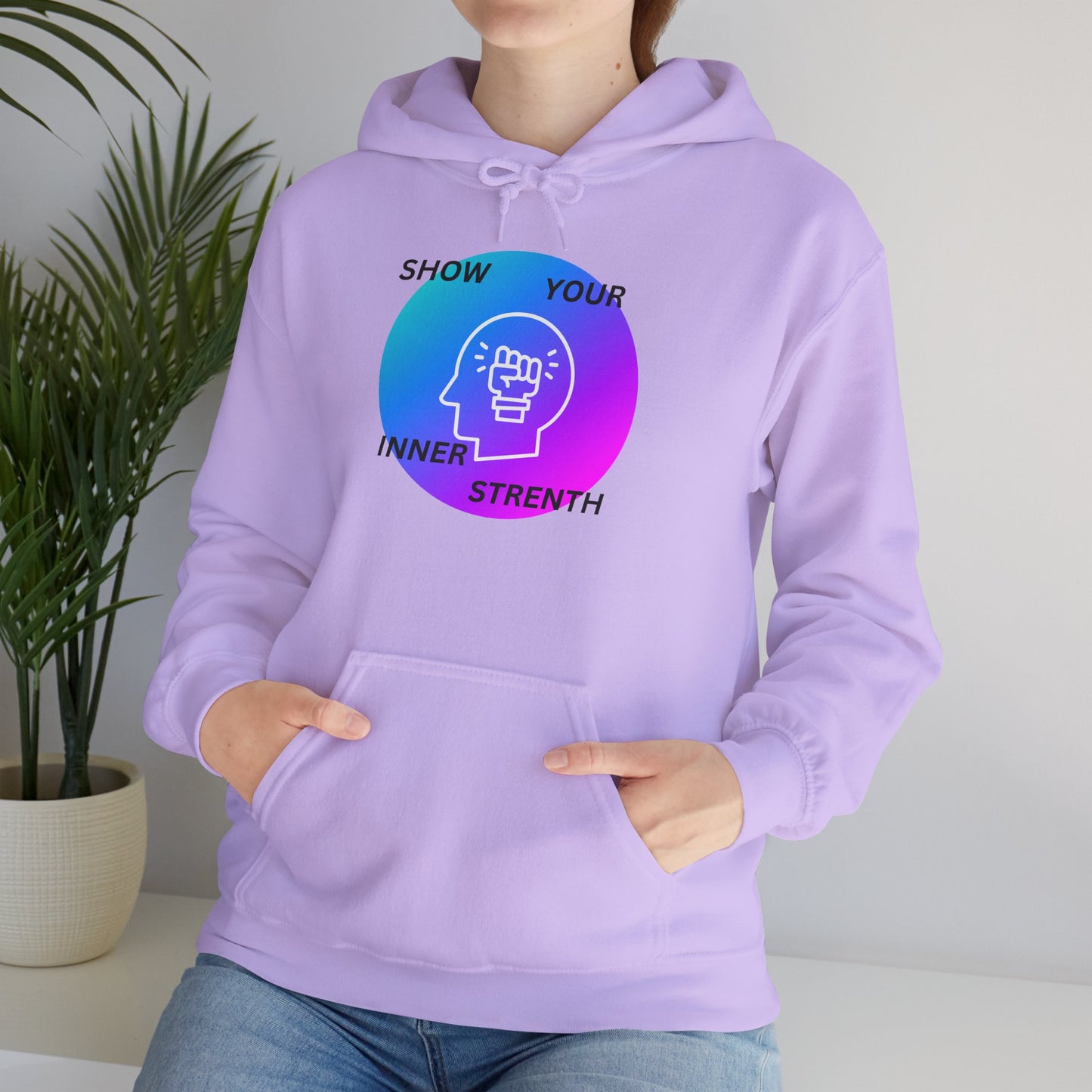 Women's Hoodie Empowerment Motivation Inner Strength Sweatshirt