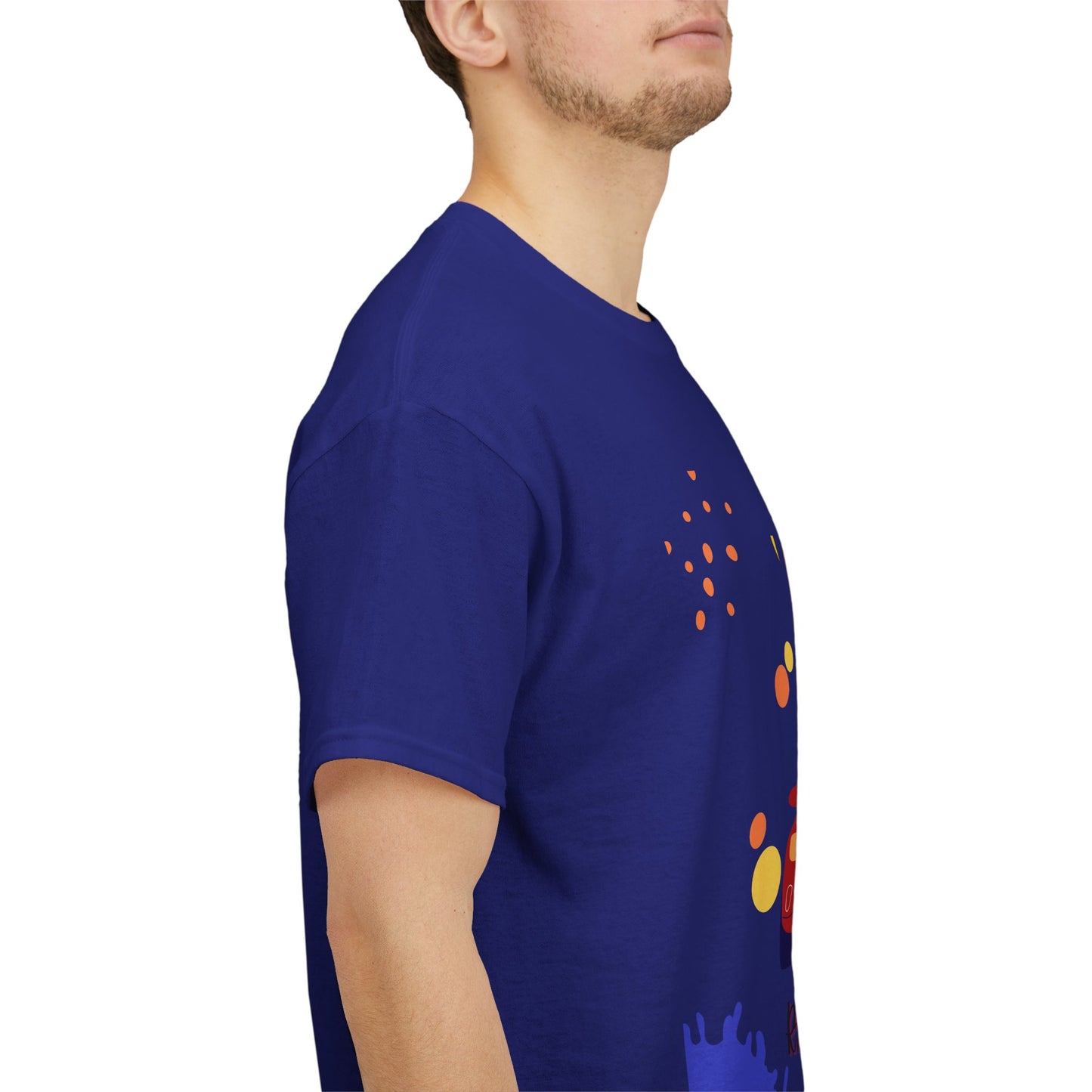 Unisex Racing Graphic T-Shirt – Heavy Cotton Car Racing Tee for Men & Women, Casual Motorsport Fan Shirt, Short Sleeve Top, Sizes S-5XL
