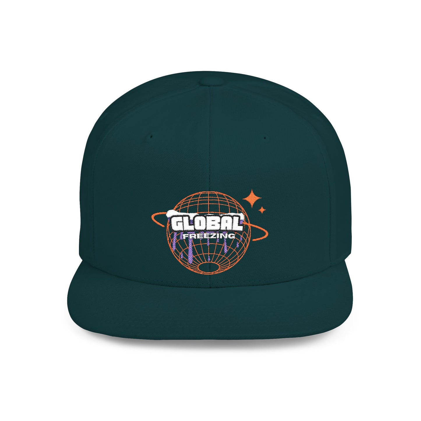Global Snapback Cap – stylish adjustable six-panel hat for men & women. Breathable, embroidered, and perfect for gifting or casual wear.