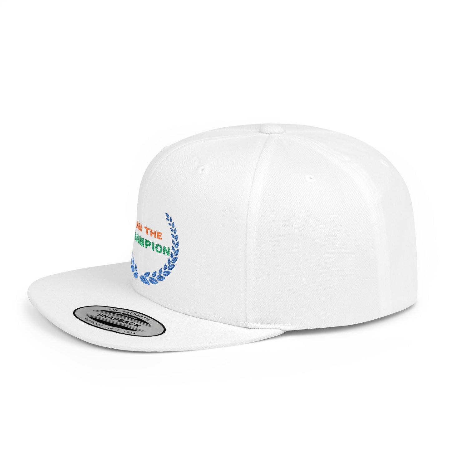 Shop the Champion Snapback Cap – stylish adjustable flat bill hat for adults. Perfect for streetwear, outdoor events, and gifts. Durable and comfy!