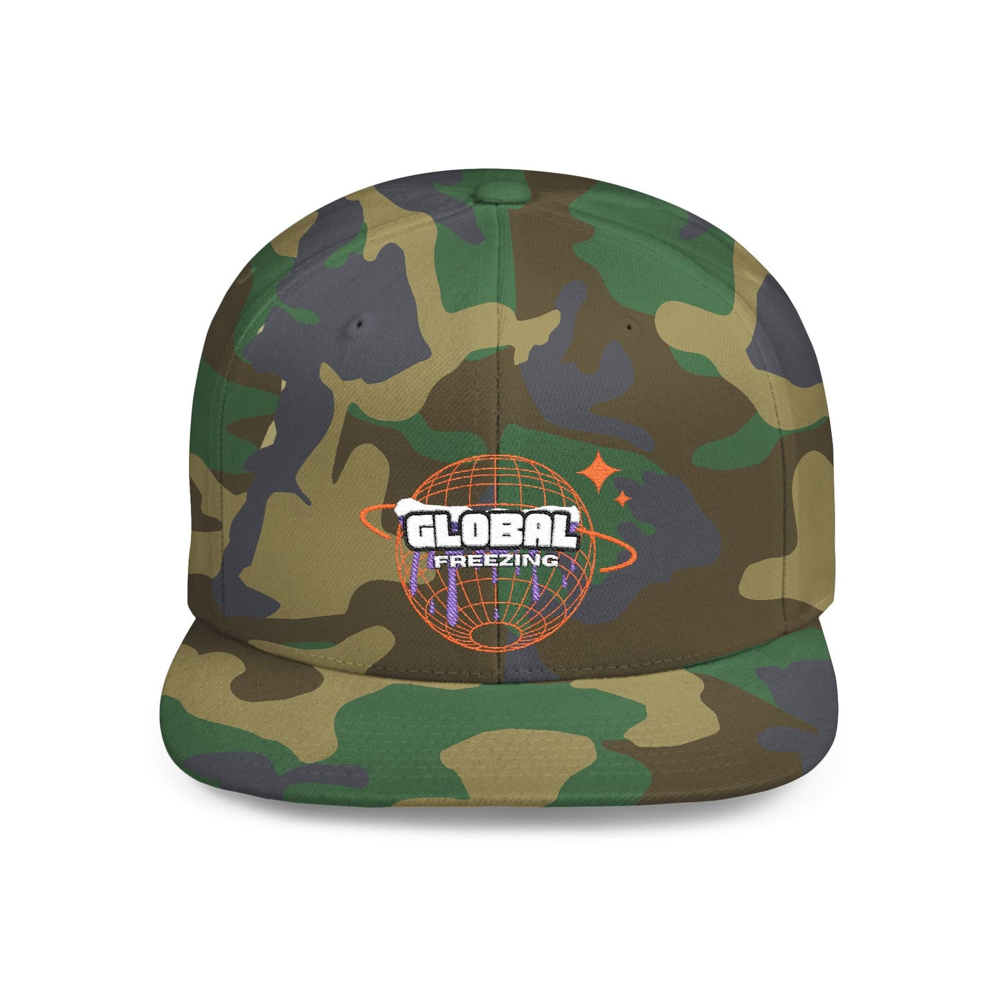 Global Snapback Cap – stylish adjustable six-panel hat for men & women. Breathable, embroidered, and perfect for gifting or casual wear.