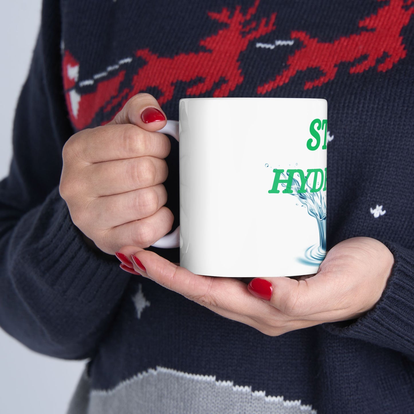 Stay Hydrated Ceramic Mug