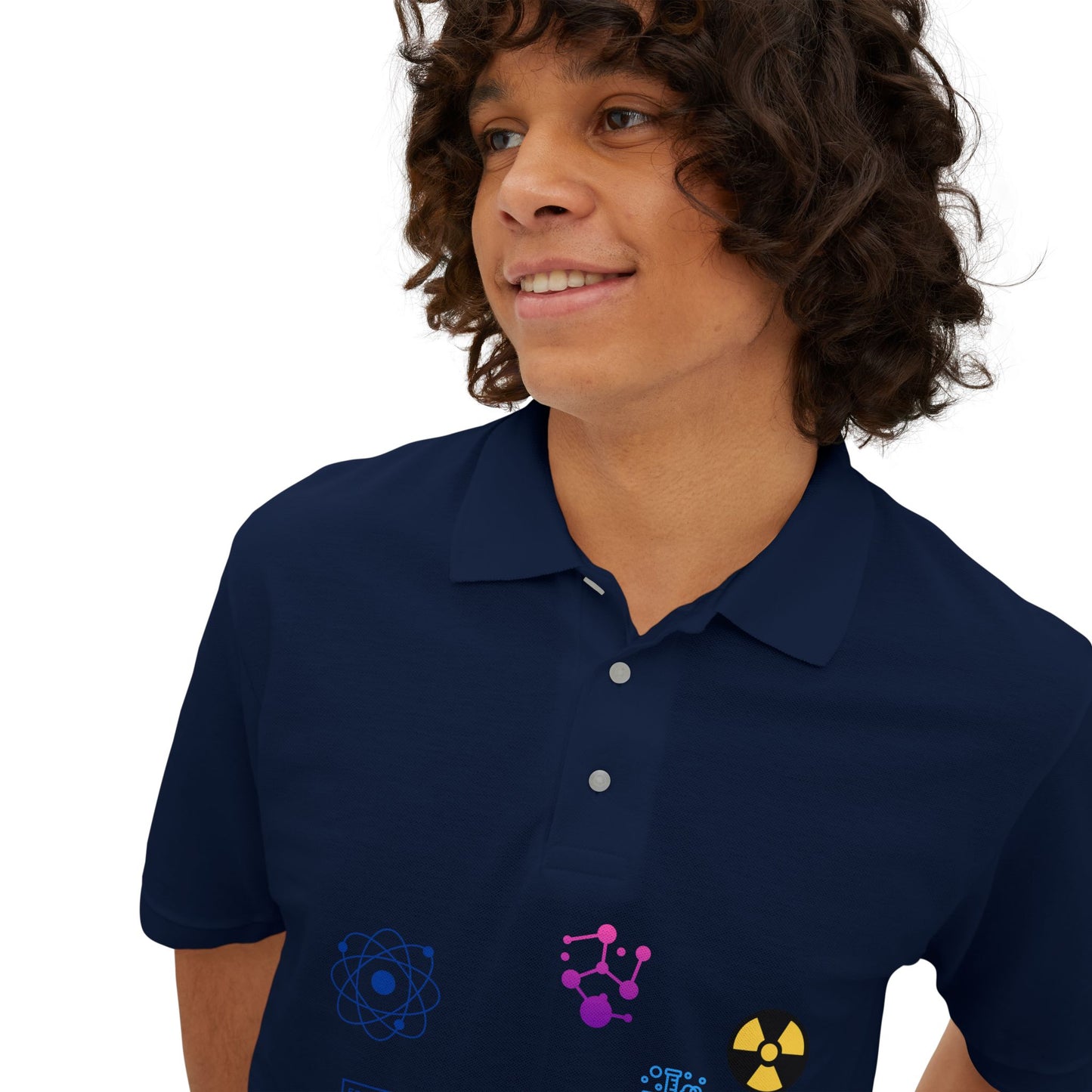 Piqué Polo - Invincible Science - STEM Enthusiasts - Men's Polo Shirt