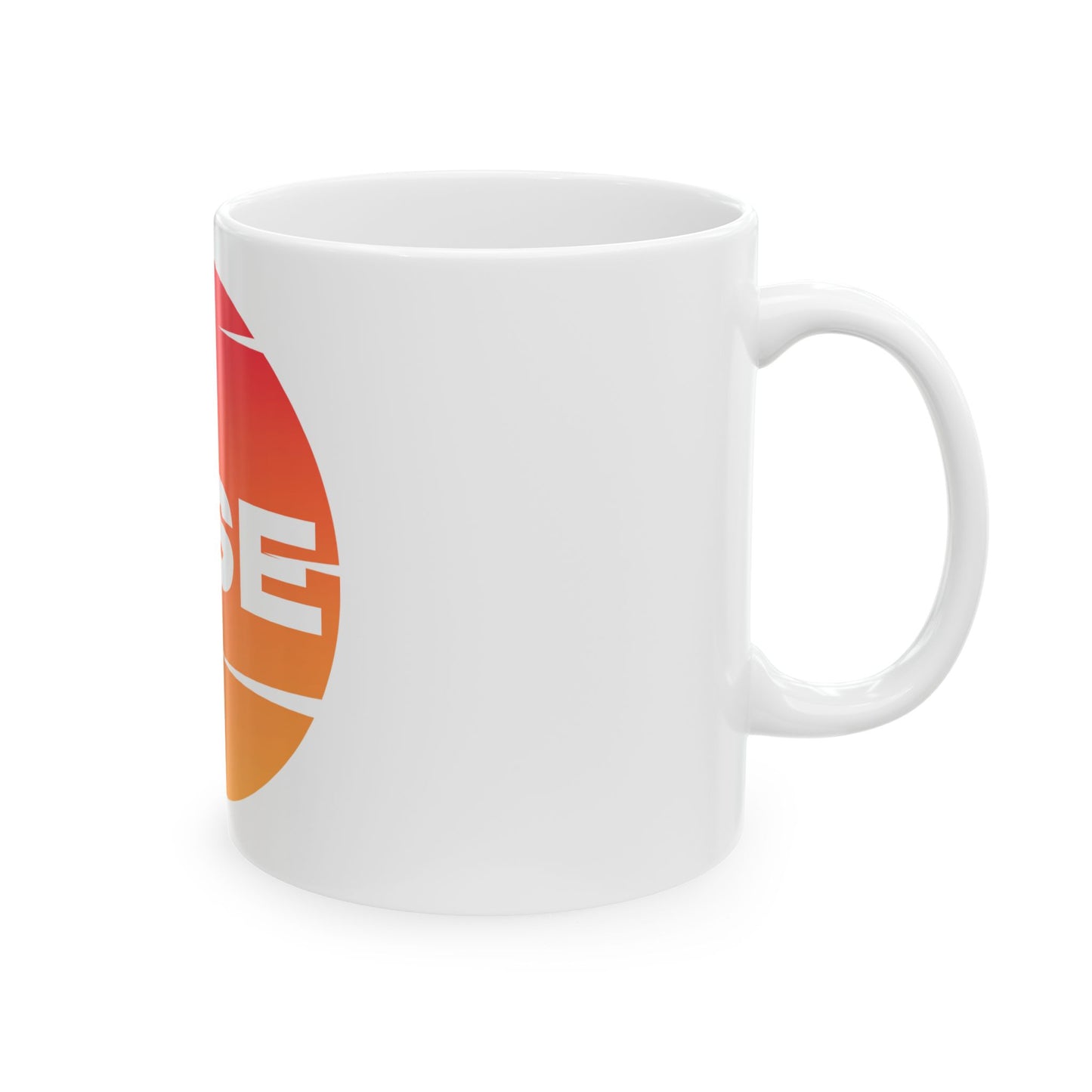 Inspirational Ceramic Mug with 'RISE' Motivational design