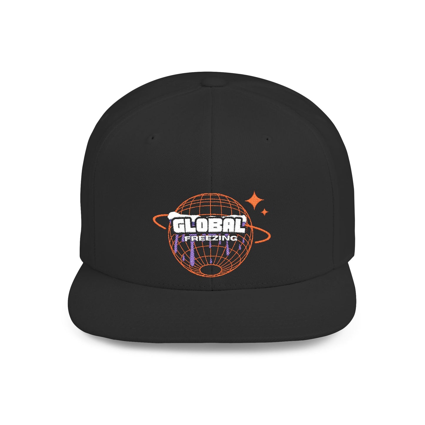 Global Snapback Cap – stylish adjustable six-panel hat for men & women. Breathable, embroidered, and perfect for gifting or casual wear.