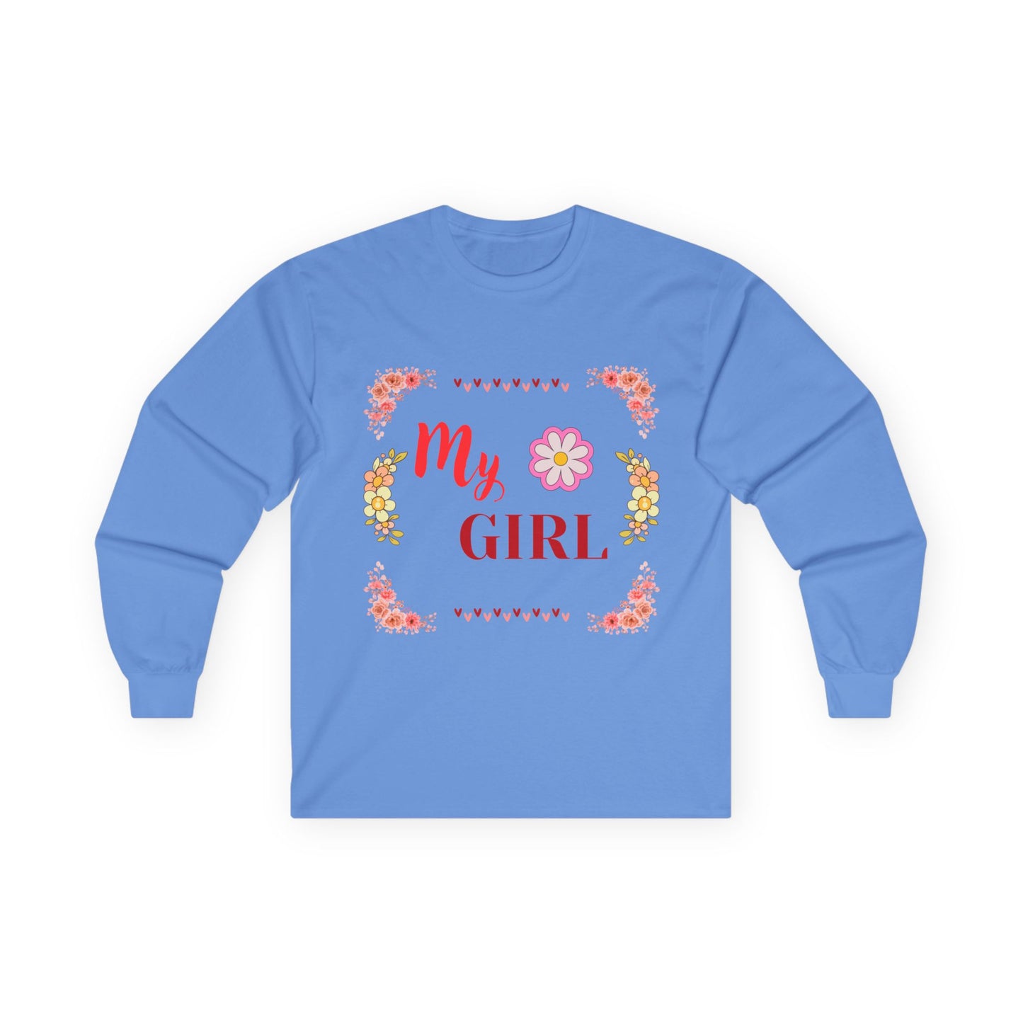 Floral Long Sleeve Tee - Warm and Cozy Moments Design