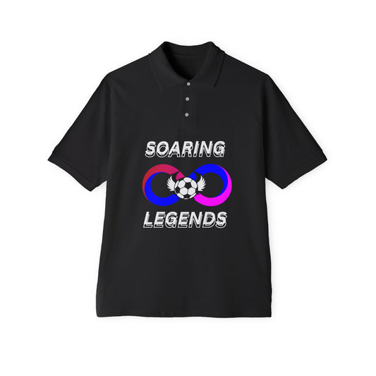 Men's Piqué Polo - Soaring Legends Soccer Shirt