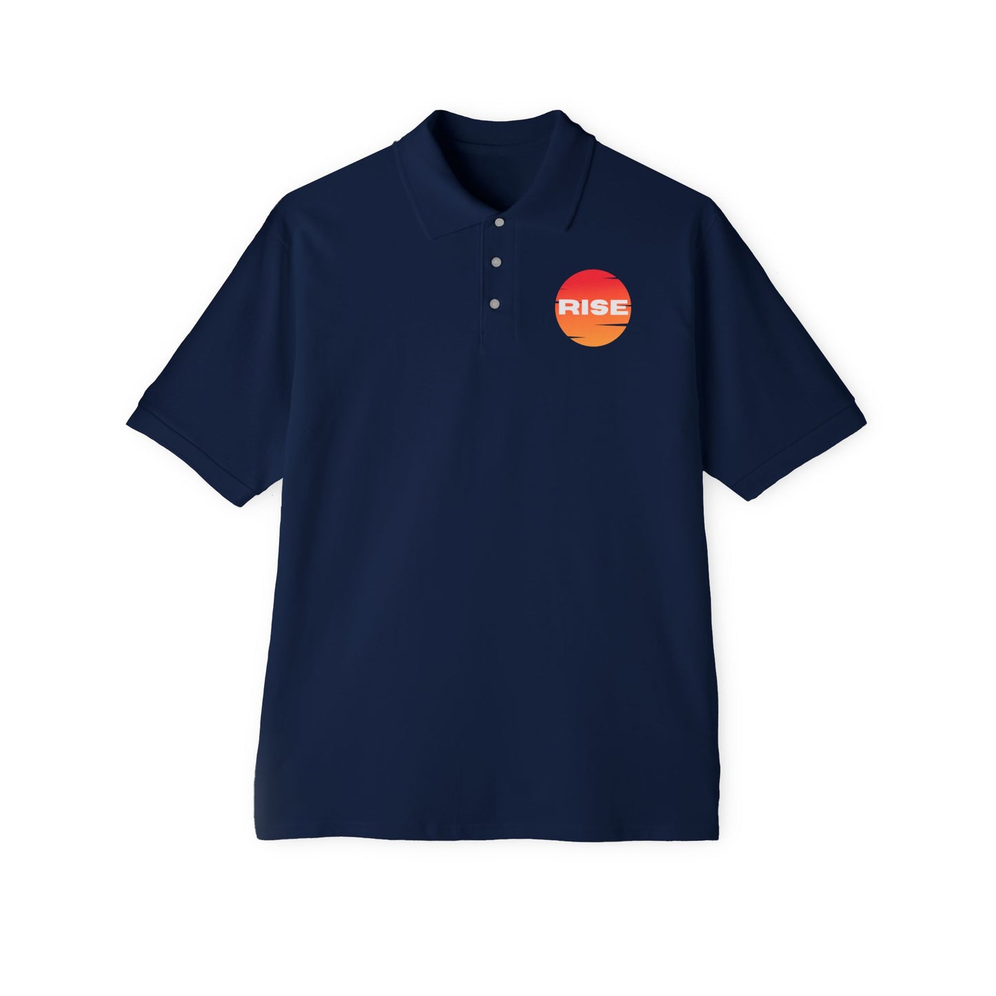 Piqué Polo Shirt - RISE Men's Classic Comfort for Everyday Style