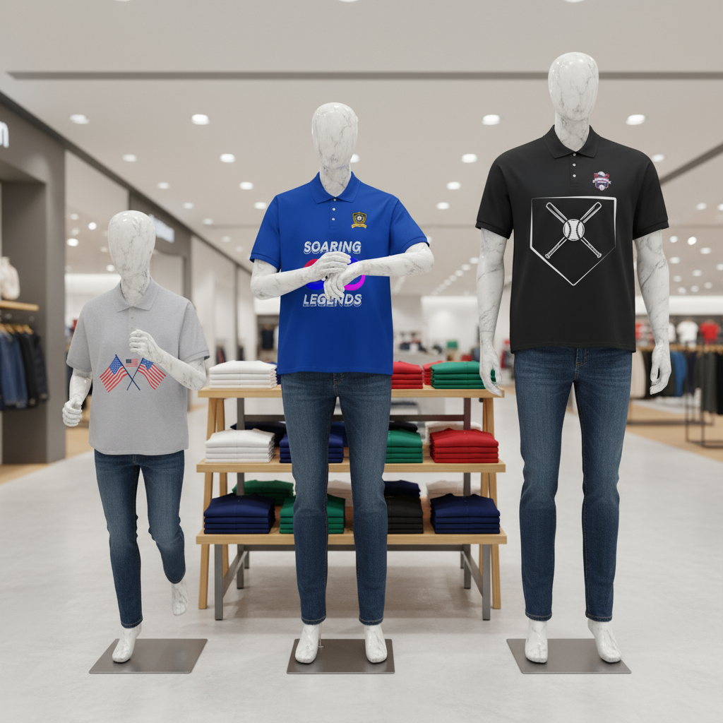 These polo shirts are perfect for formal visits