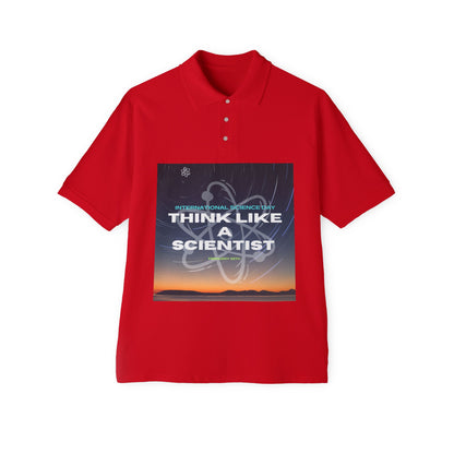 Men’s cotton piqué polo shirt. Short sleeve golf & business casual collared shirt, sizes S–3XL. Great gift for Father’s Day, work, or weekend wear.