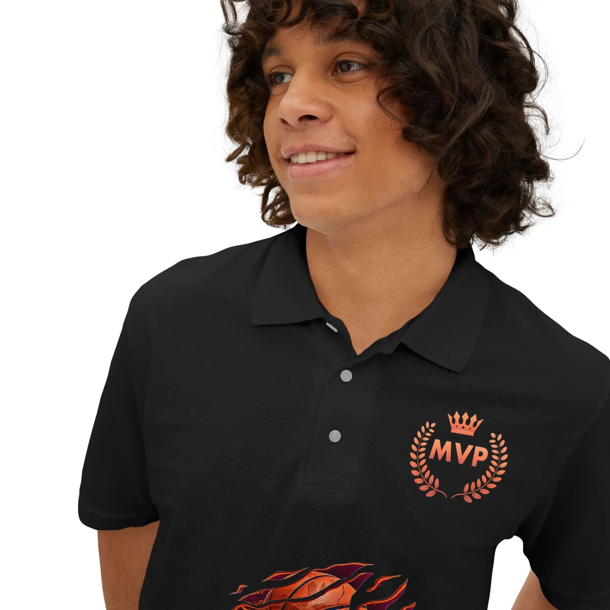Basketball Pique Polo T- shirt - RizQ Life 