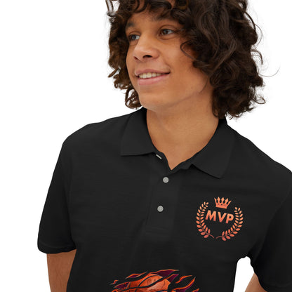 Basketball Pique Polo T- shirt