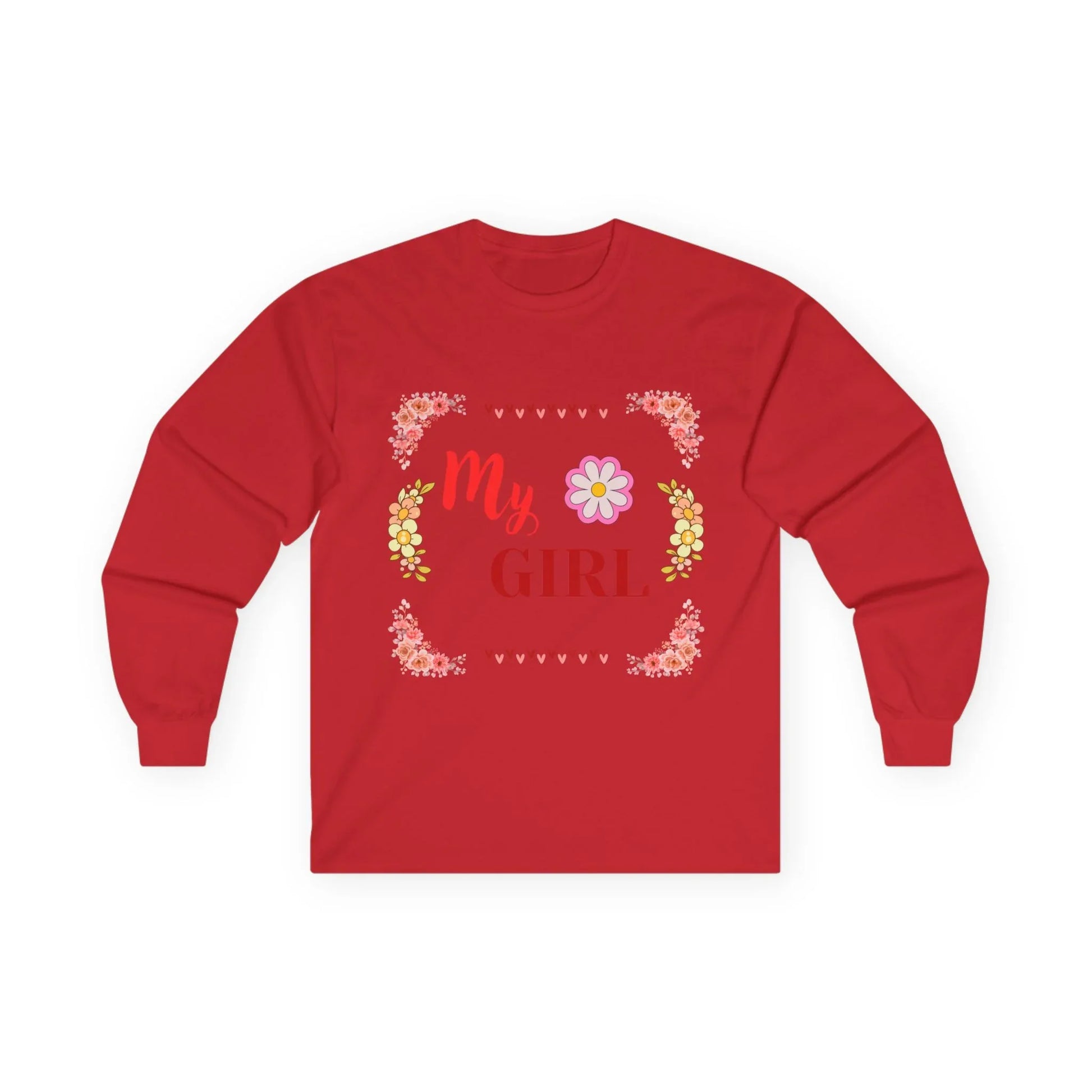Floral Long Sleeve Tee - Warm and Cozy Moments Design - RizQ Life 