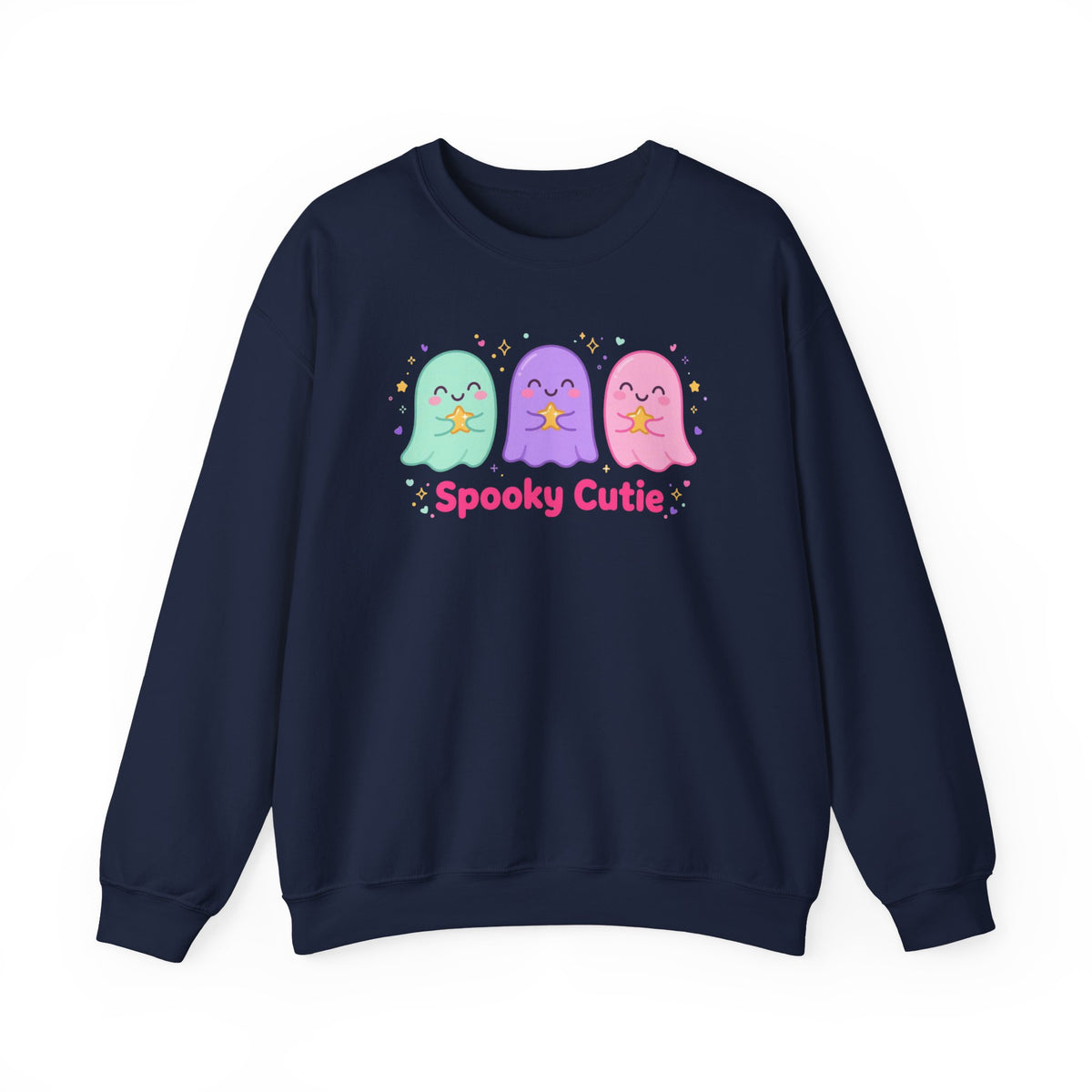 Spooky Cutie Sweatshirt | Cute Pastel Halloween Ghost Crewneck