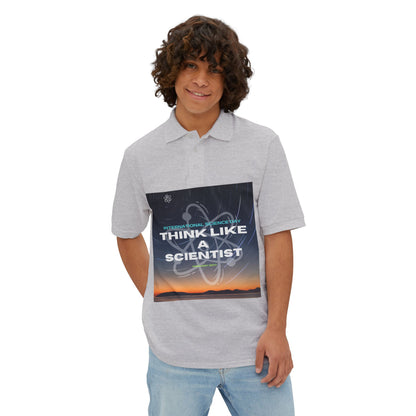 Men’s cotton piqué polo shirt. Short sleeve golf & business casual collared shirt, sizes S–3XL. Great gift for Father’s Day, work, or weekend wear.