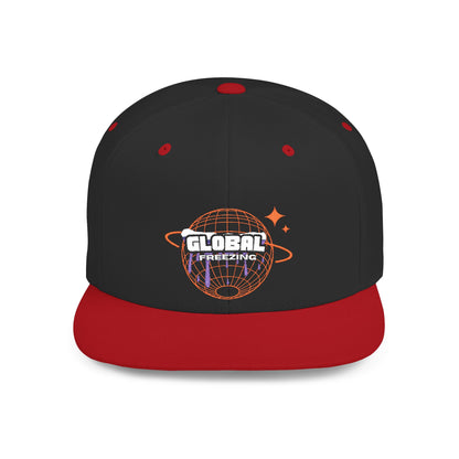 Global Snapback Cap – stylish adjustable six-panel hat for men & women. Breathable, embroidered, and perfect for gifting or casual wear.