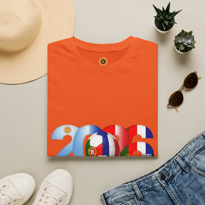 2026 Soccer Unisex Shirt | POR ARG FRA USA Football Tee
