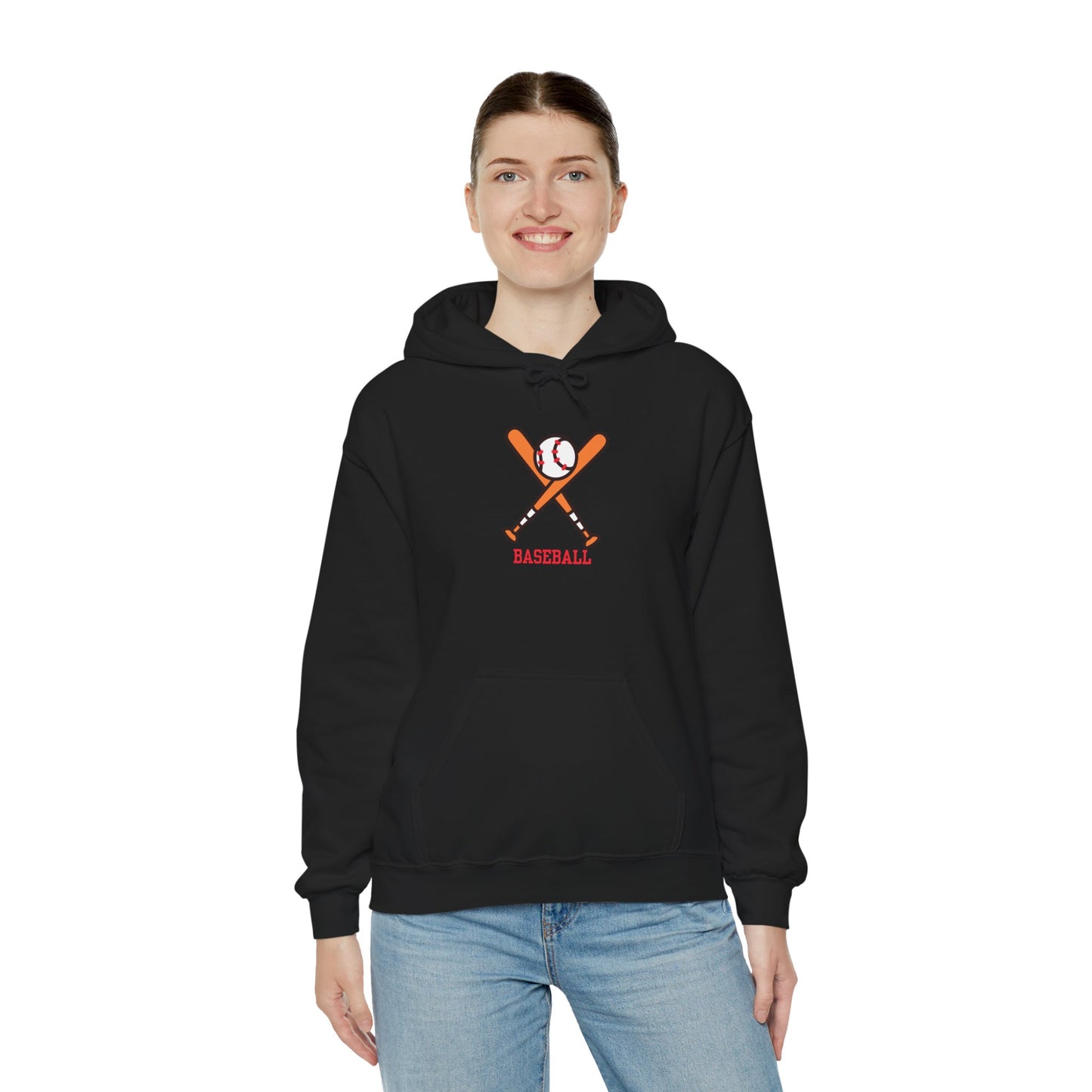 Women's Baseball Hoodie - Cozy Sports Sweatshirt for Baseball Lovers
