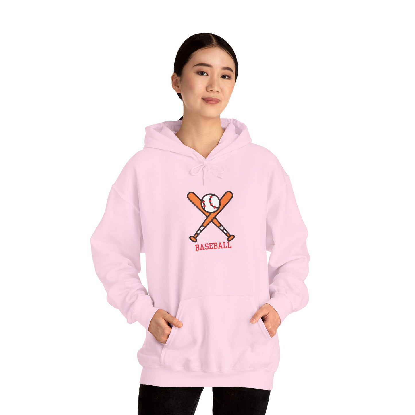 Women's Baseball Hoodie - Cozy Sports Sweatshirt for Baseball Lovers