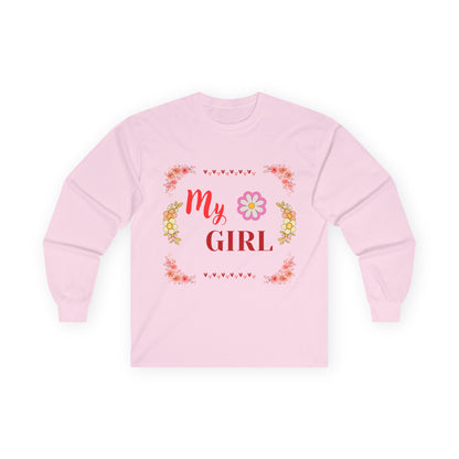 Floral Long Sleeve Tee - Warm and Cozy Moments Design