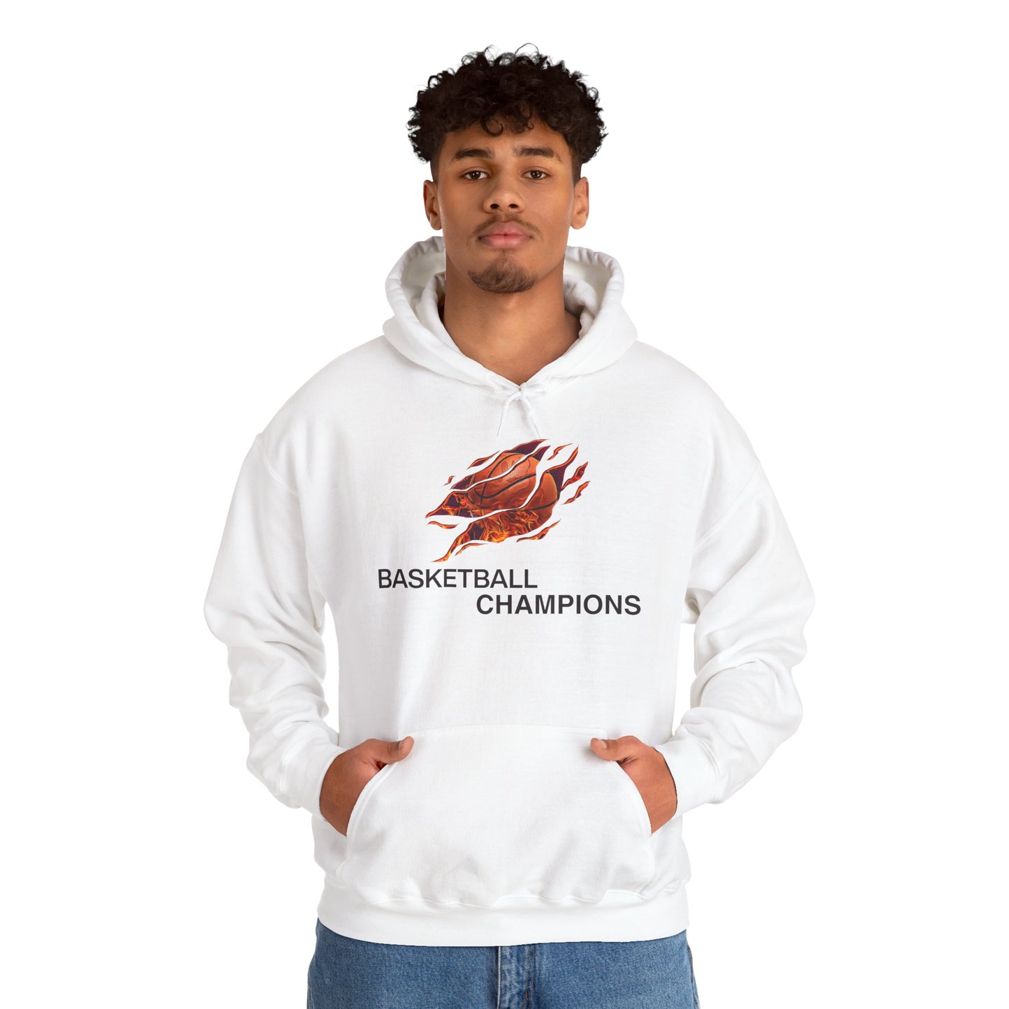 Basketball Champions Hoodie - Men's Heavy Blend Sweatshirt
