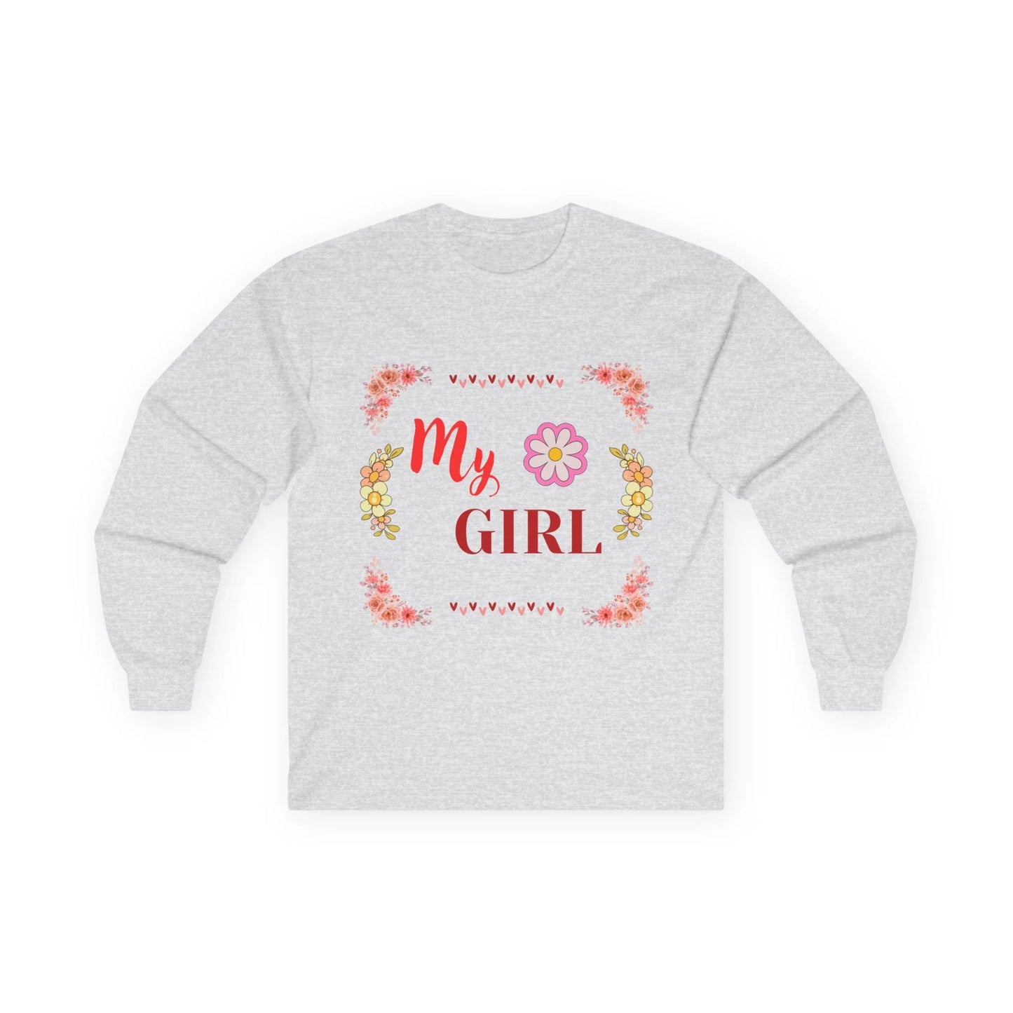 Floral Long Sleeve Tee - Warm and Cozy Moments Design - RizQ Life 