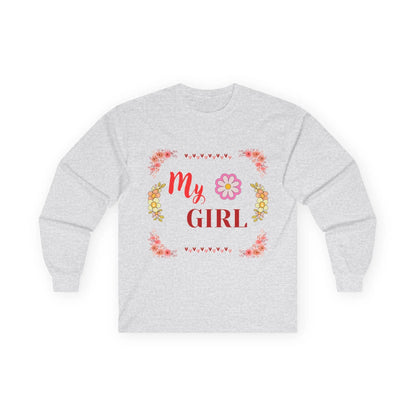 Floral Long Sleeve Tee - Warm and Cozy Moments Design - RizQ Life 