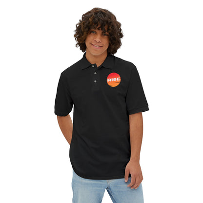 Piqué Polo Shirt - RISE Men's Classic Comfort for Everyday Style