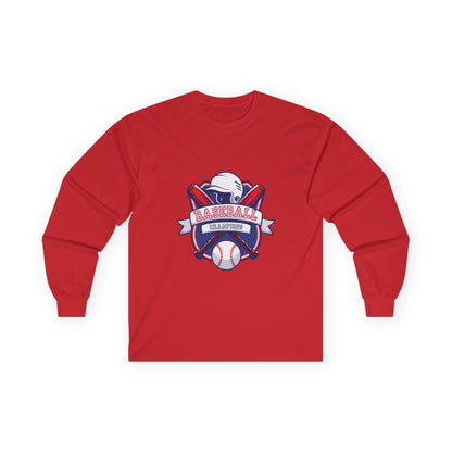 Baseball Enthusiast Long Sleeve Tee - Unisex Ultra Cotton