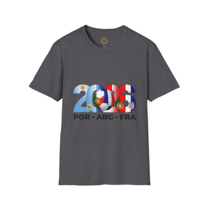 2026 Soccer Unisex Shirt | POR ARG FRA USA Football Tee