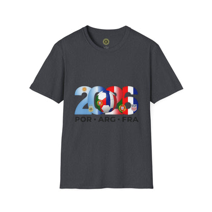 2026 Soccer Unisex Shirt | POR ARG FRA USA Football Tee