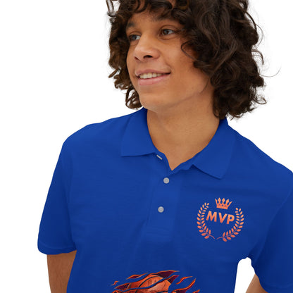 Basketball Pique Polo T- shirt