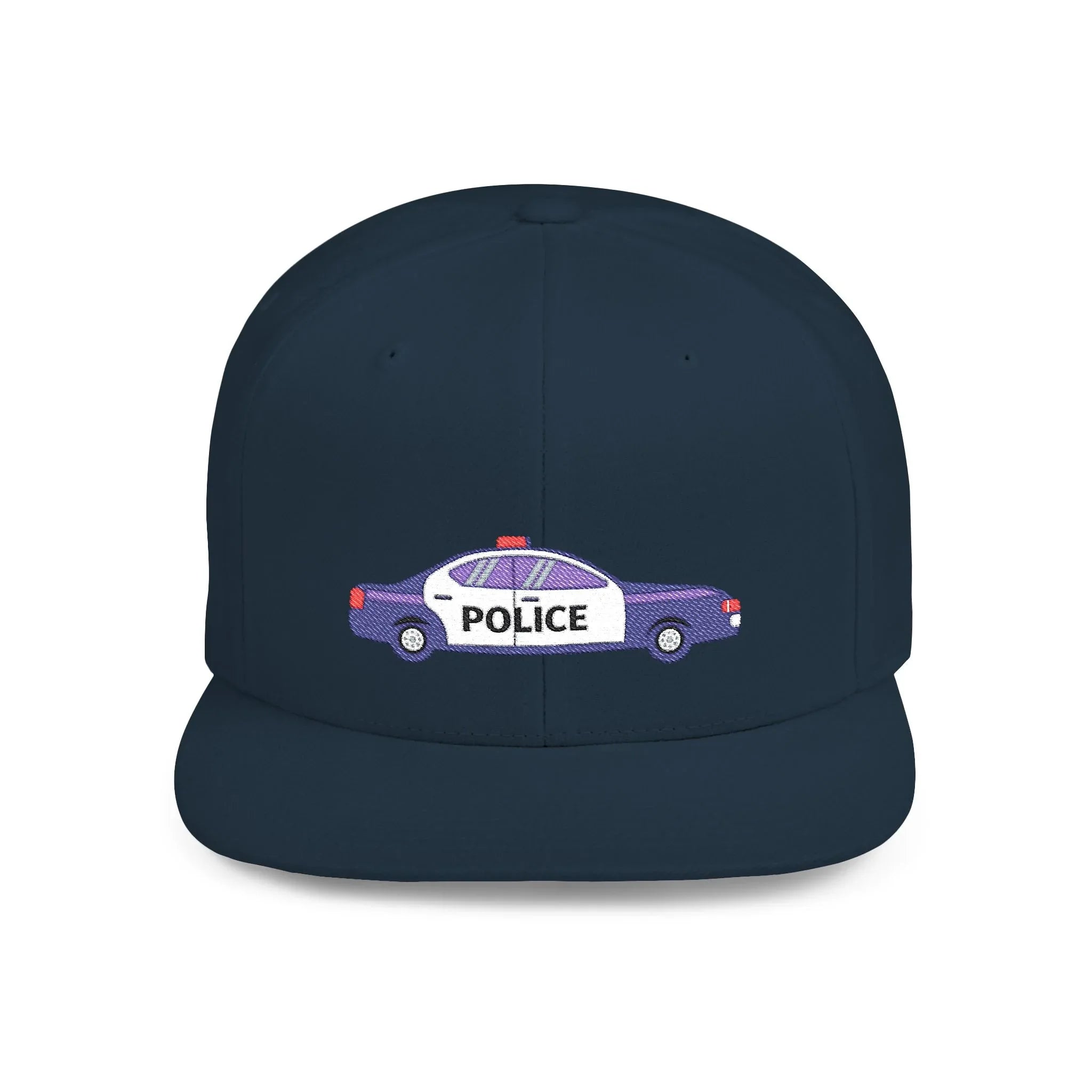 Shop the Police Car Snapback Cap – adjustable streetwear hat for adults, perfect car enthusiast gift and urban fashion accessory. - RizQ Life 