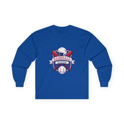 Baseball Enthusiast Long Sleeve Tee - Unisex Ultra Cotton