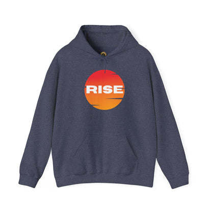 Men's Rise Sunset Hoodie - Comfortable Heavy Blend Sweatshirt