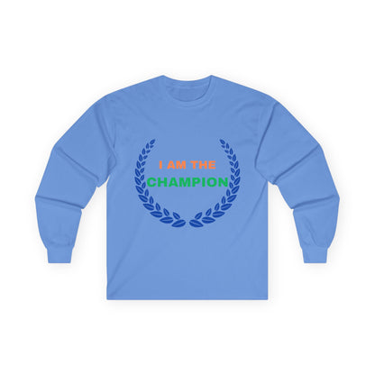 Motivational Quote Cotton Unisex Long Sleeve