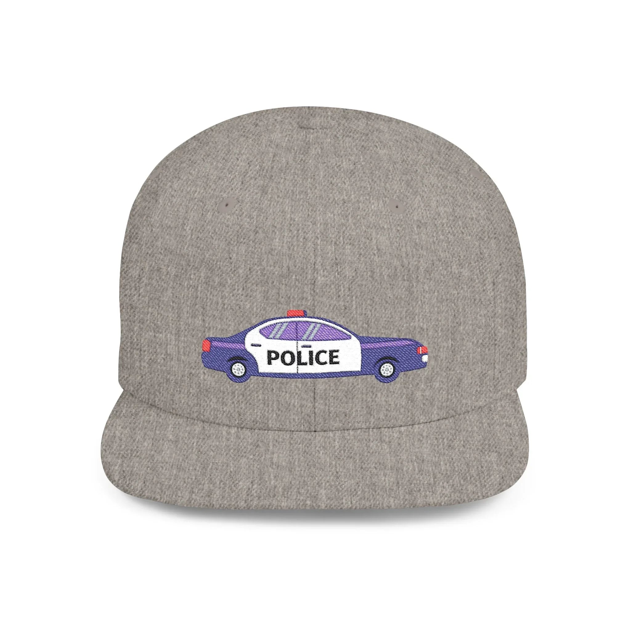 Shop the Police Car Snapback Cap – adjustable streetwear hat for adults, perfect car enthusiast gift and urban fashion accessory. - RizQ Life 
