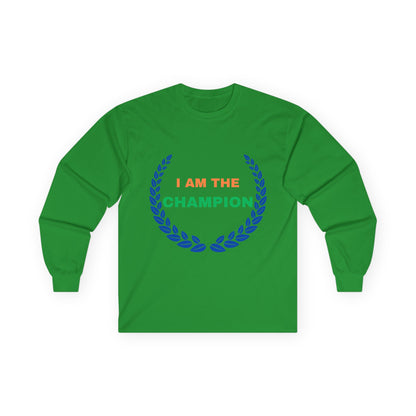 Motivational Quote Cotton Unisex Long Sleeve