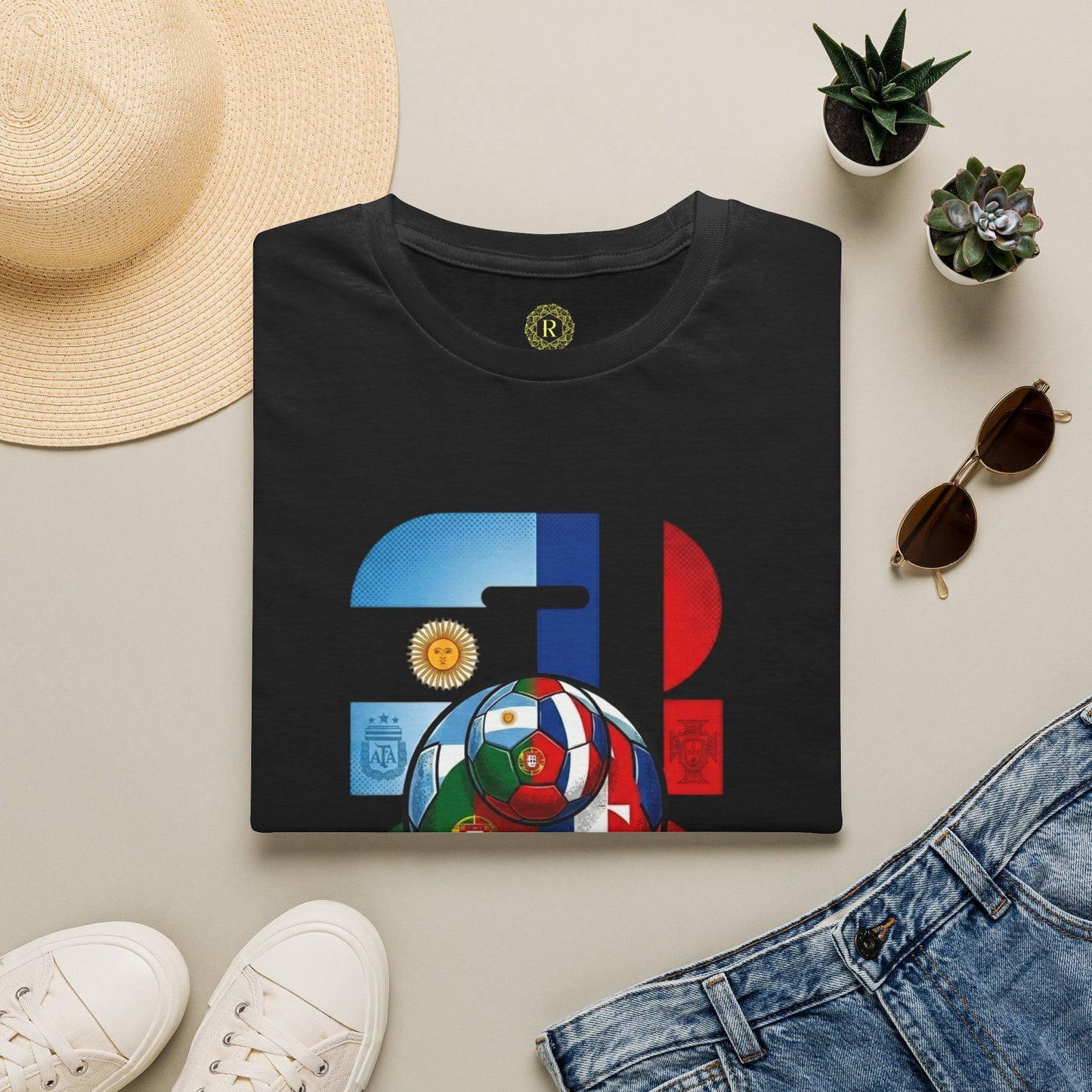 2026 Soccer World Flags T-Shirt | Football Tournament Graphic Tee