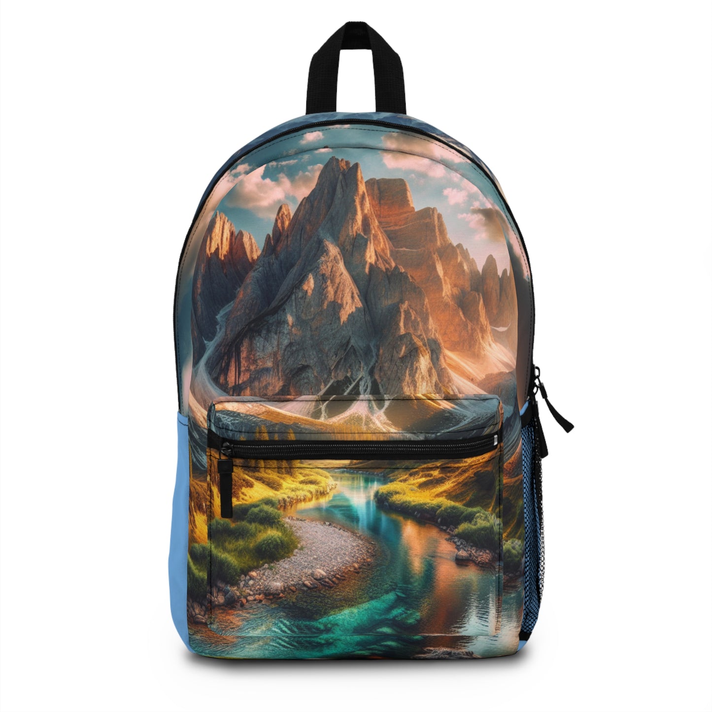 Mountain Landscape Backpack, Travel Bag, School Backpack, Hiking Pack, Nature Lover Gift, Adventure Gear