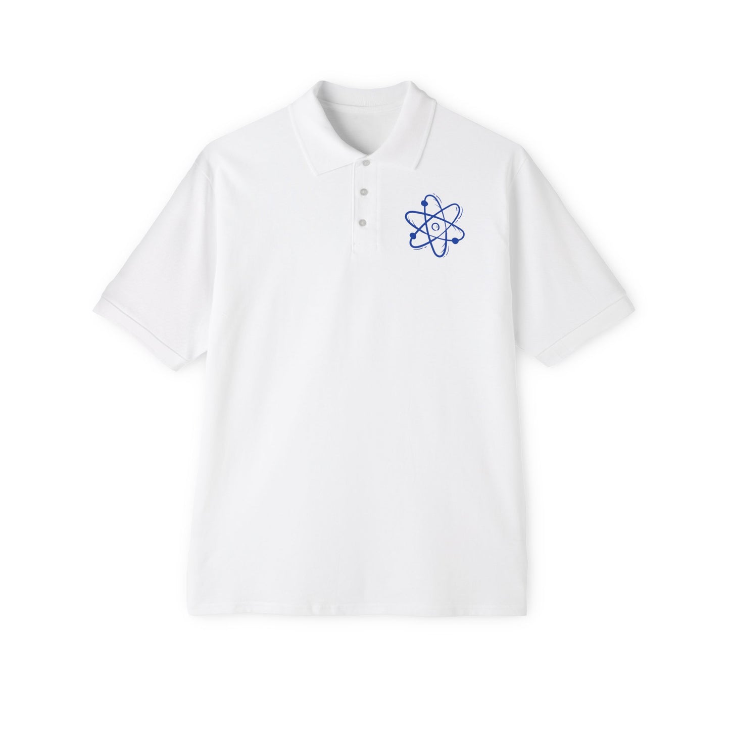 Men's Science-Themed Polo