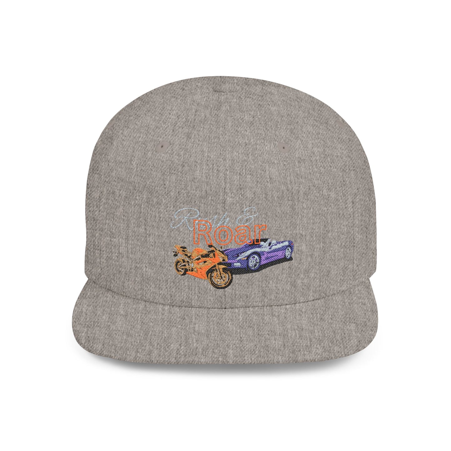 Rush & Rore Vintage Game Snapback Cap — Flat Bill Car Lover Hat