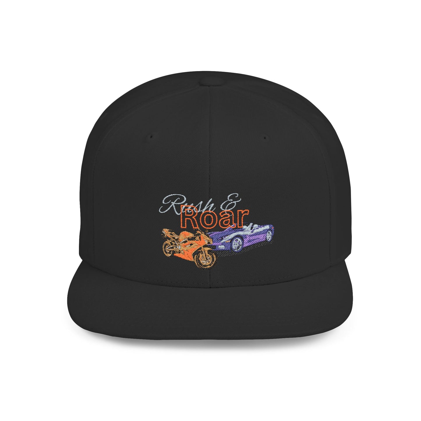 Rush & Rore Vintage Game Snapback Cap — Flat Bill Car Lover Hat