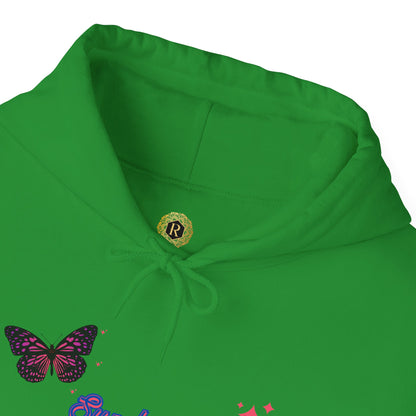 Butterfly Sunday Hoodie Sweatshirt For Women